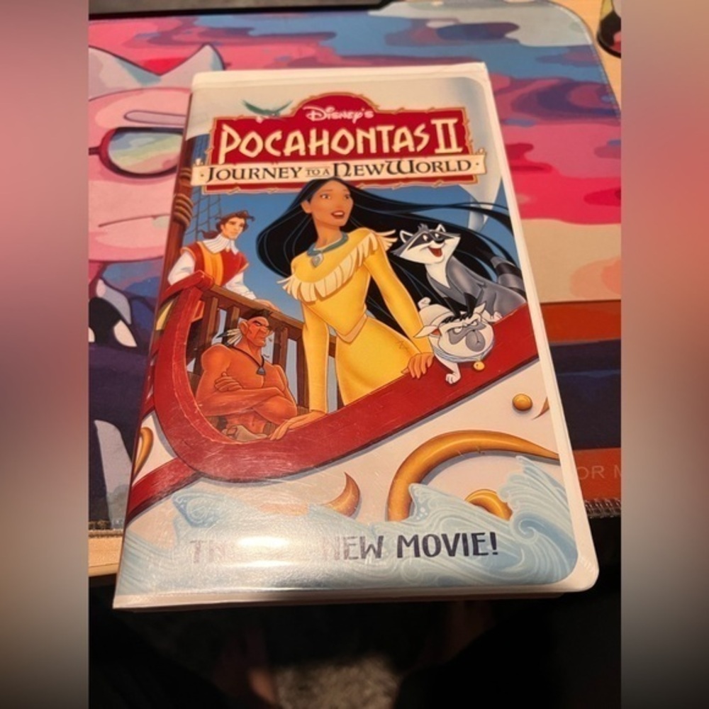 Disney Pochahantas II journey to a new world cassette tape